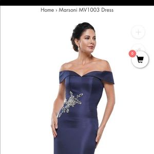 GOWN.  MOB COLORS BY MARSONI